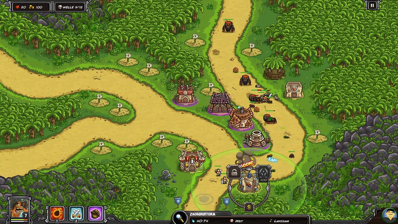 Wir braten die Spinnen! | Kingdom Rush Frontiers 8