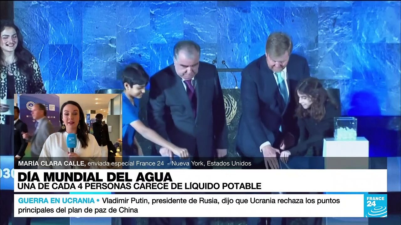 Informe desde Nueva York: ONU advierte sobre consumo de excesivo de agua