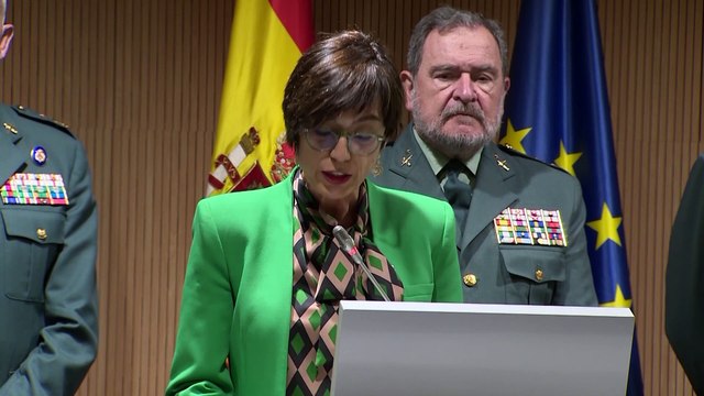 Marlaska destaca a Gámez como la mejor directora de la Guardia Civil de la historia