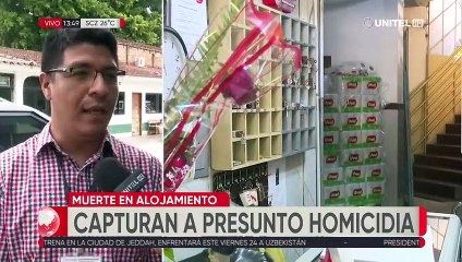 Capturan a sospechoso de haber asesinado a un hombre en un alojamiento