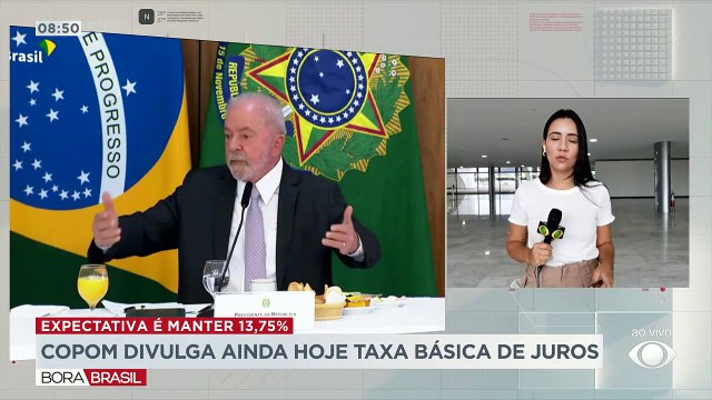 Copom divulga ainda hoje taxa básica de juros 22/03/2023 15:08:21