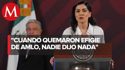 "Condenaron quema de figura de Norma Piña, pero nadie condenó la efigie del Presidente": Vilchis