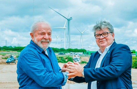 Presidente Lula e governador João Azevêdo inauguram complexo de energias renováveis em Santa Luzia