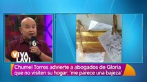 Chumel Torres expone acoso de abogados de Gloria Trevi