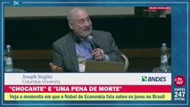 UM DURO RECADO PARA CAMPOS NETO DADO PELO NOBEL DE ECONOMIA JOSEPH STIGLITZ | Cortes 247