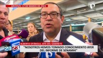 Ilich López solicitó en enero al premier Otárola declarar emergencia por lluvias: 
