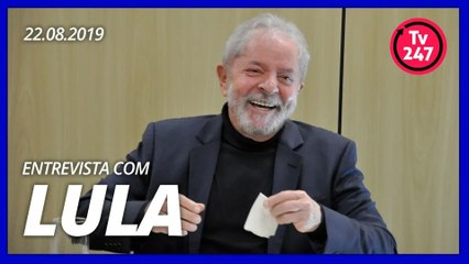 Exclusivo: Entrevista de Lula à TV 247