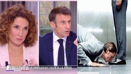 Emmanuel Macron au 13 heures une question de Marie-Sophie Lacarrau ulcère la Toile