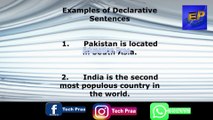 Declarative Sentence | English Praa | Education Praa