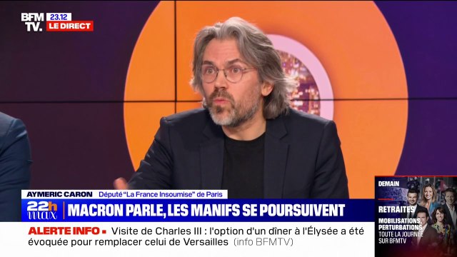 Aymeric Caron: Je crains qu'une dissolution ne règle rien au moment où nous nous parlons