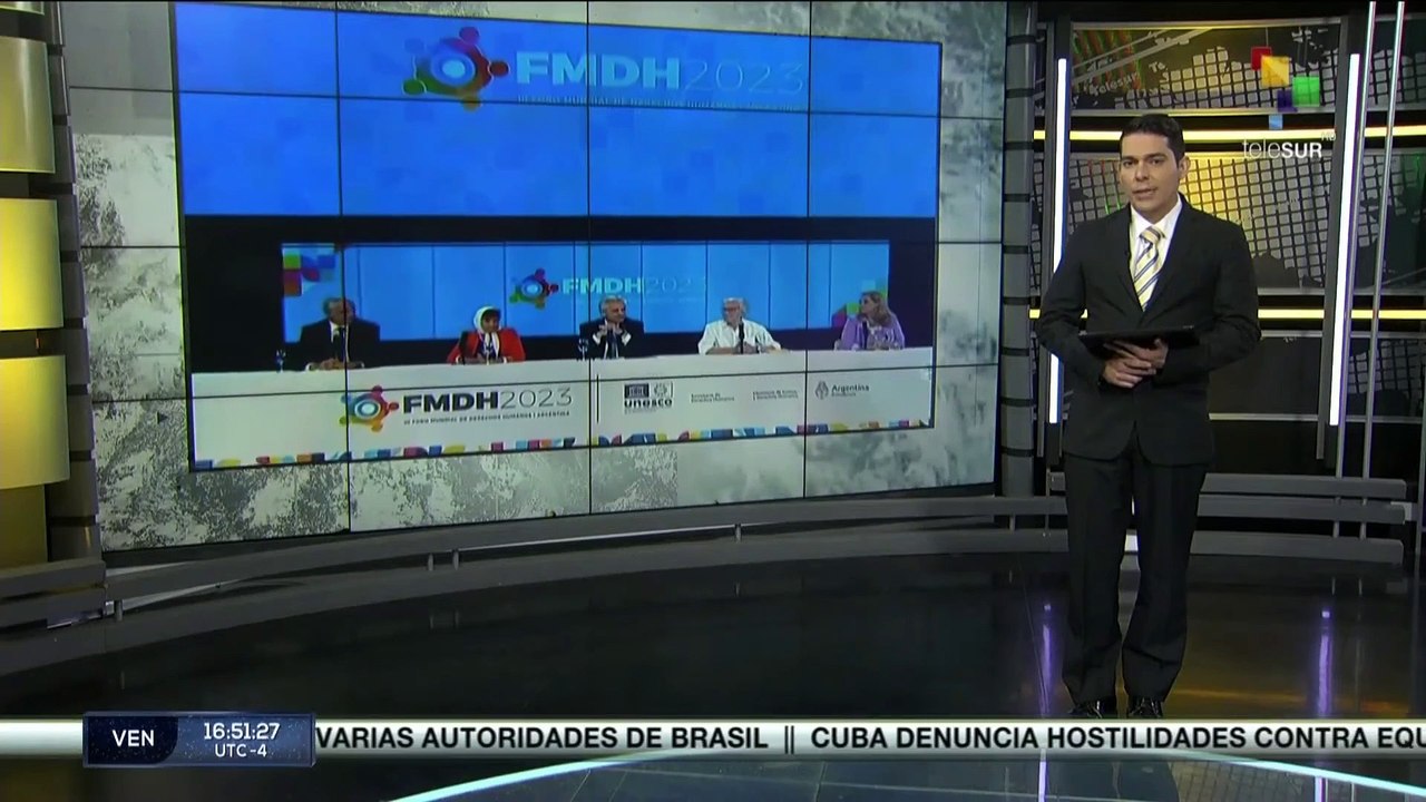 Argentina: Foro Mundial sobre DD. HH. genera espacios de intercambio entre organizaciones sociales
