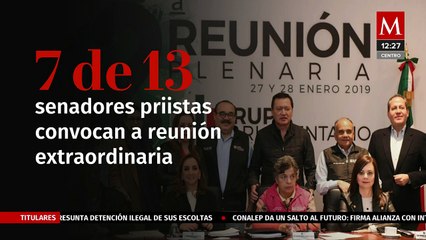 Senadores del PRI convocan a reunión extraordinaria para posible remoción de Osorio Chong
