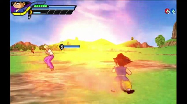 Ultimate Tenkaichi DBZ TTT PSP - Gohan SS y Goten SS GT VS Goku GT RJ ANDA #dragonballgameplay #DBGT
