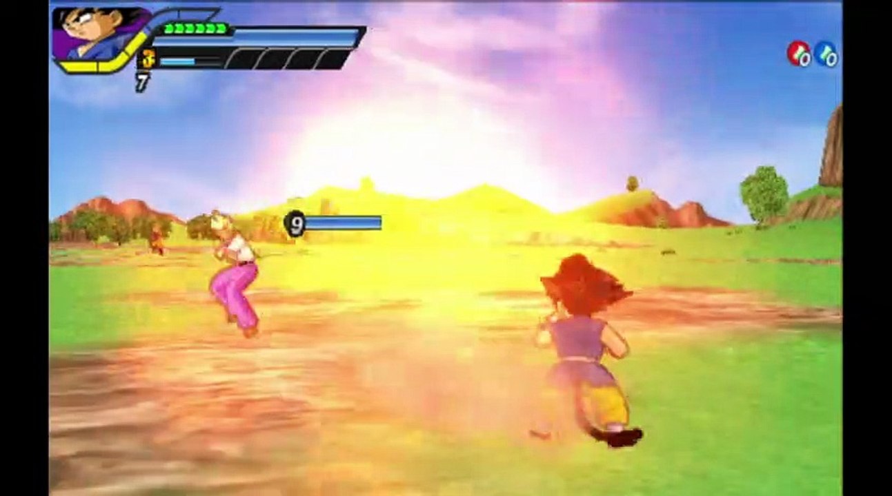 Ultimate Tenkaichi DBZ TTT PSP - Gohan SS y Goten SS GT VS Goku GT RJ ANDA #dragonballgameplay #DBGT