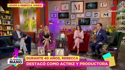 La última aparición pública de Rebecca Jones