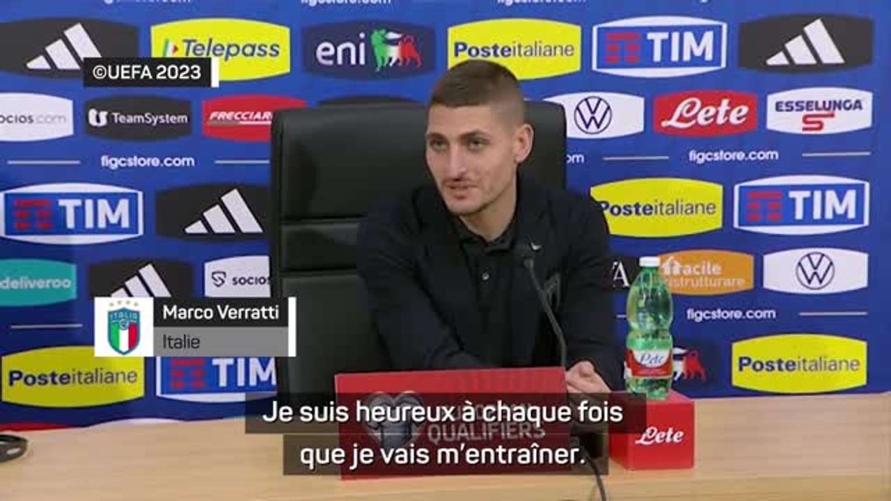 Italie - Verratti : "Je ne vais pas perdre mon amour du football à cause de quelques défaites"