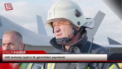 Milli Muharip Uçak'ın ilk görüntüleri yayınlandı