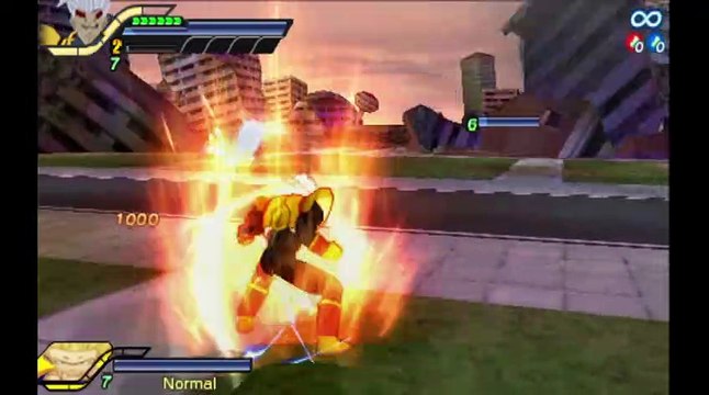 Dragon Ball Z: Tenkaichi Tag Team 2 - Majin Bu y Uub VS Super Baby 2 y Gohan RJ ANDA #dbgt