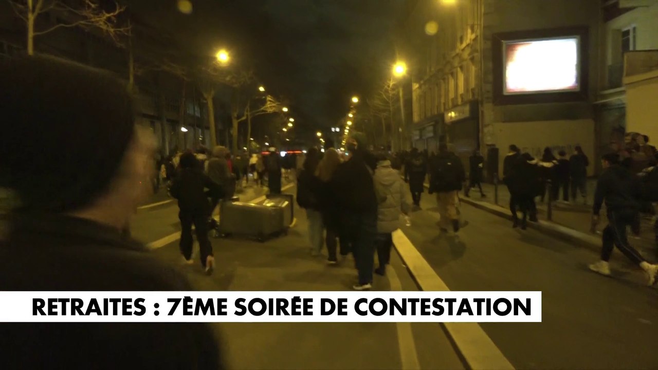 Retraites : 7eme soirée de contestation