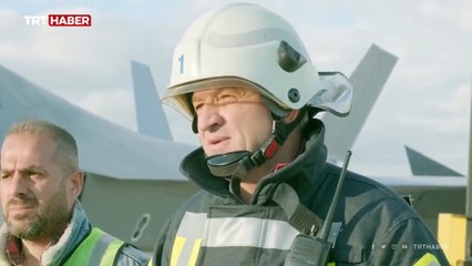 Milli Muharip Uçak piste çıktı