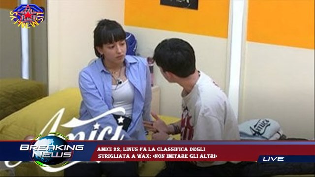 Amici 22, Linus fa la classifica degli strigliata a Wax: «Non imitare gli altri»