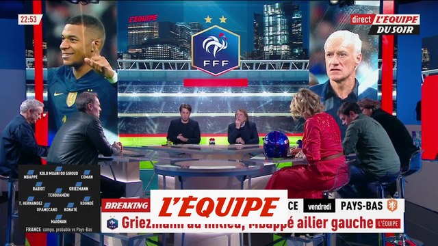 Kolo Muani en ballottage favorable pour débuter contre les Pays-Bas - Foot - Qualif. Euro - Bleus