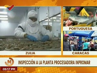 Zulia | Inspeccionan Planta Procesadora Inpromar para garantizar su distribución nacional