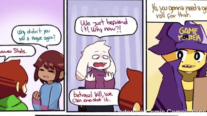 UNDERTALE COMIC DUBS! - TRY NOT TO LAUGH [WARNING VERY HARD]