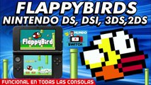 FLAPPY BIRDS PARA NINTENDO DS, DSI, 2DS, 3DS ANDROID R4 EN UNOS SEGUNDOS HOMEBREW APP