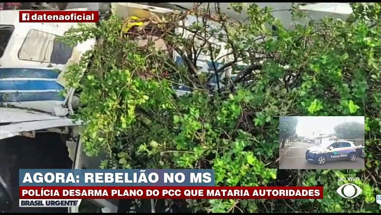 Rebelião em presídio do Mato Grosso do Sul 22/03/2023 19:06:54