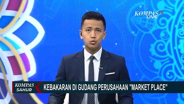 Diduga Korsleting, Gudang Perusahaan Marketplace di Tangerang Ludes Terbakar