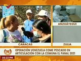 Venezuela Come Pescado favorece a 2.500 familias con 5 toneladas de pescados en la pqa. 23 de Enero