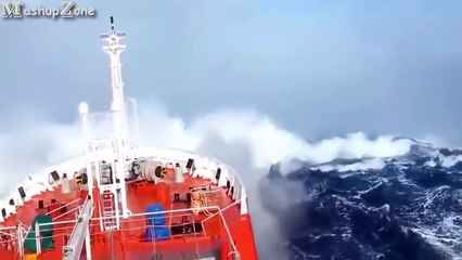 Ships In Storms Video Compilation [REAL FOOTAGE - HD]