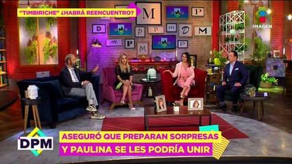 ¡Paulina Rubio se uniría al reencuentro de Timbiriche!