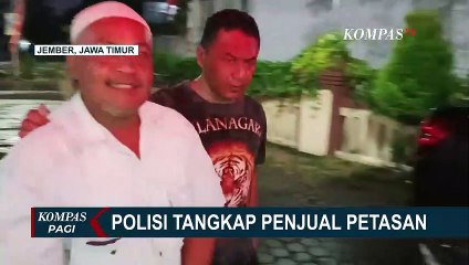 Sempat Kabur dan Buang Barang Bukti, Polisi Tangkap Penjual Petasan di Jember
