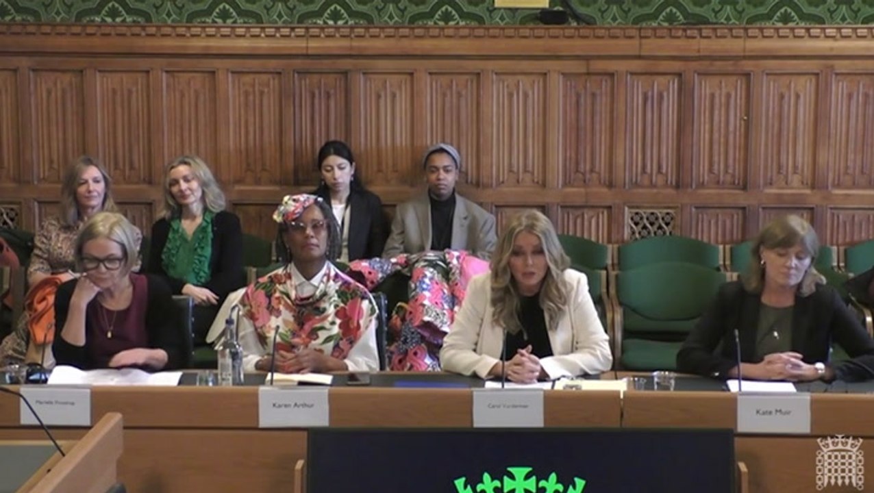 Carol Vorderman says she’s ‘horrified’ by words and actions of two Tory ministers