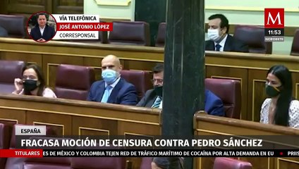 En España, fracasa segunda moción de censura contra Pedro Sánchez