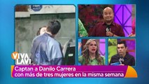 Danilo Carrera es captado con tres mujeres diferentes en una semana
