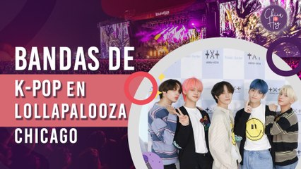 TXT y NewJeans en Lollapalooza Chicago 2023