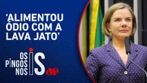 Gleisi Hoffmann minimiza plano para matar Moro