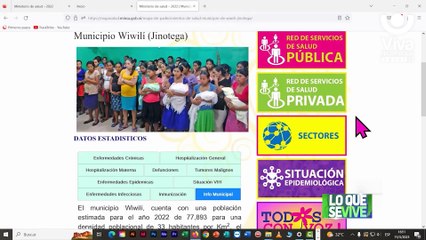 Minsa presentó el Mapa Nacional de Salud actualizado