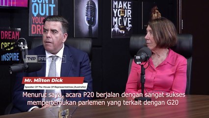 Podcast Bareng Ketua Majelis Nasional Australia dan Presiden Senat Australia