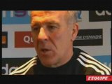 Gerets reviens sur defaite OM