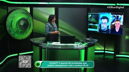 ChatGPT-4 aponta 80 profissões que podem desaparecer com o avanço da IA