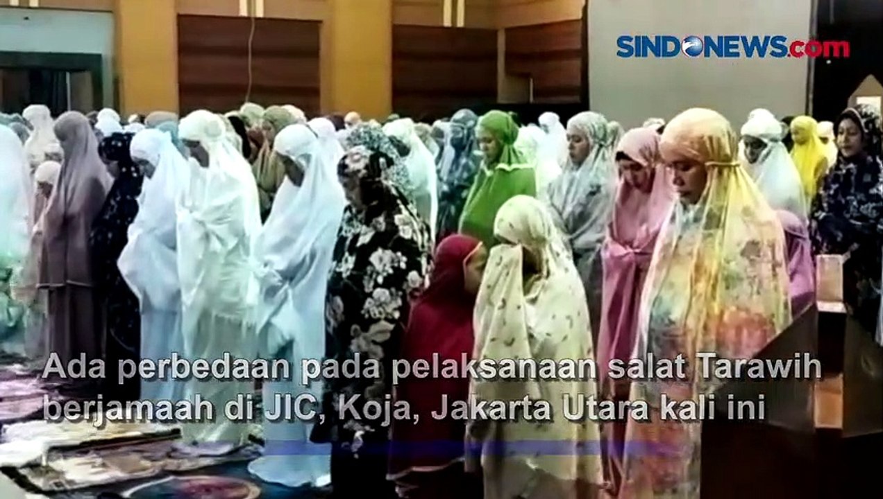 Gelar Salat Tarawih di Aula Gedung Bisnis, Warga Koja Kenang Masjid JIC yang Terbakar