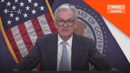 Kadar faedah AS naik lagi, tertinggi sejak 2007