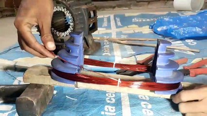Moter winding  kaise kare मोटर में  coil install करना  सीखें।