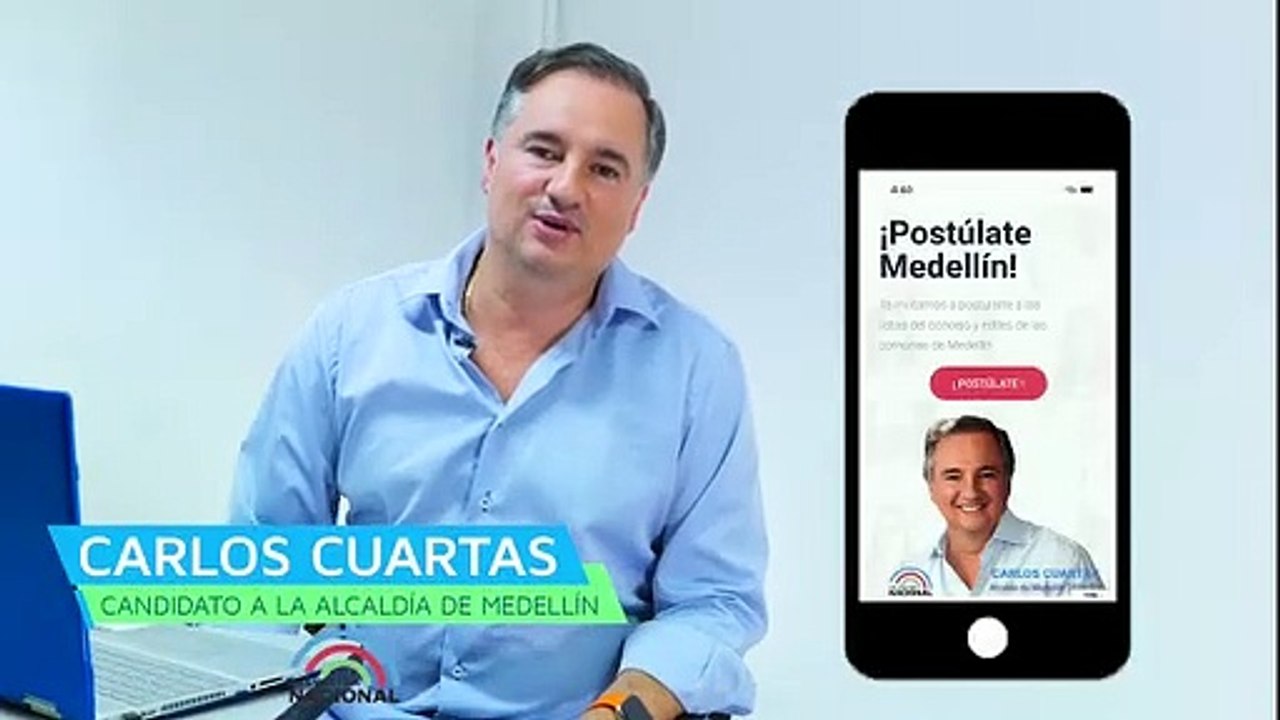 Carlos Cuartas invita a la ciudadanía a construir una revolución pacifica