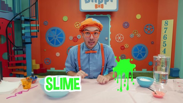 Blippi aprende sobre el slime | Aprende con Blippi | Videos educativos para niños