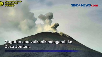 Gunung Api Ile Lewotolok di Lembata Kembali Erupsi, Kolom Abu Capai 500 Meter